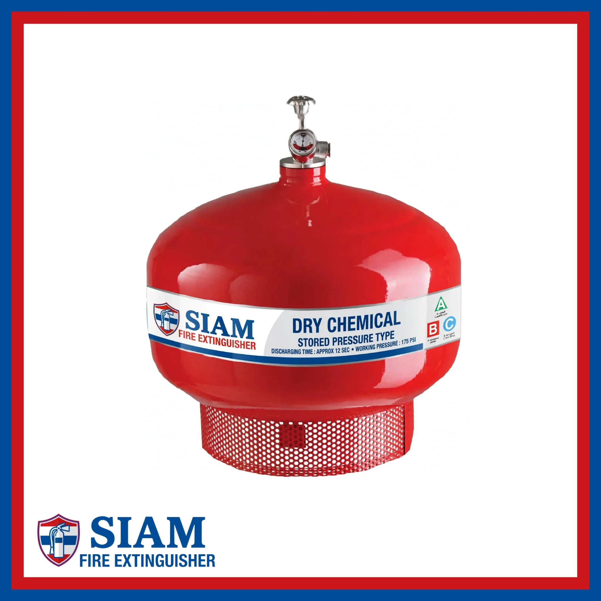 เครื่องดับเพลิงอัตโนมัติชนิดผงเคมีแห้ง (Automatic Dry Chemical Extinguisher)