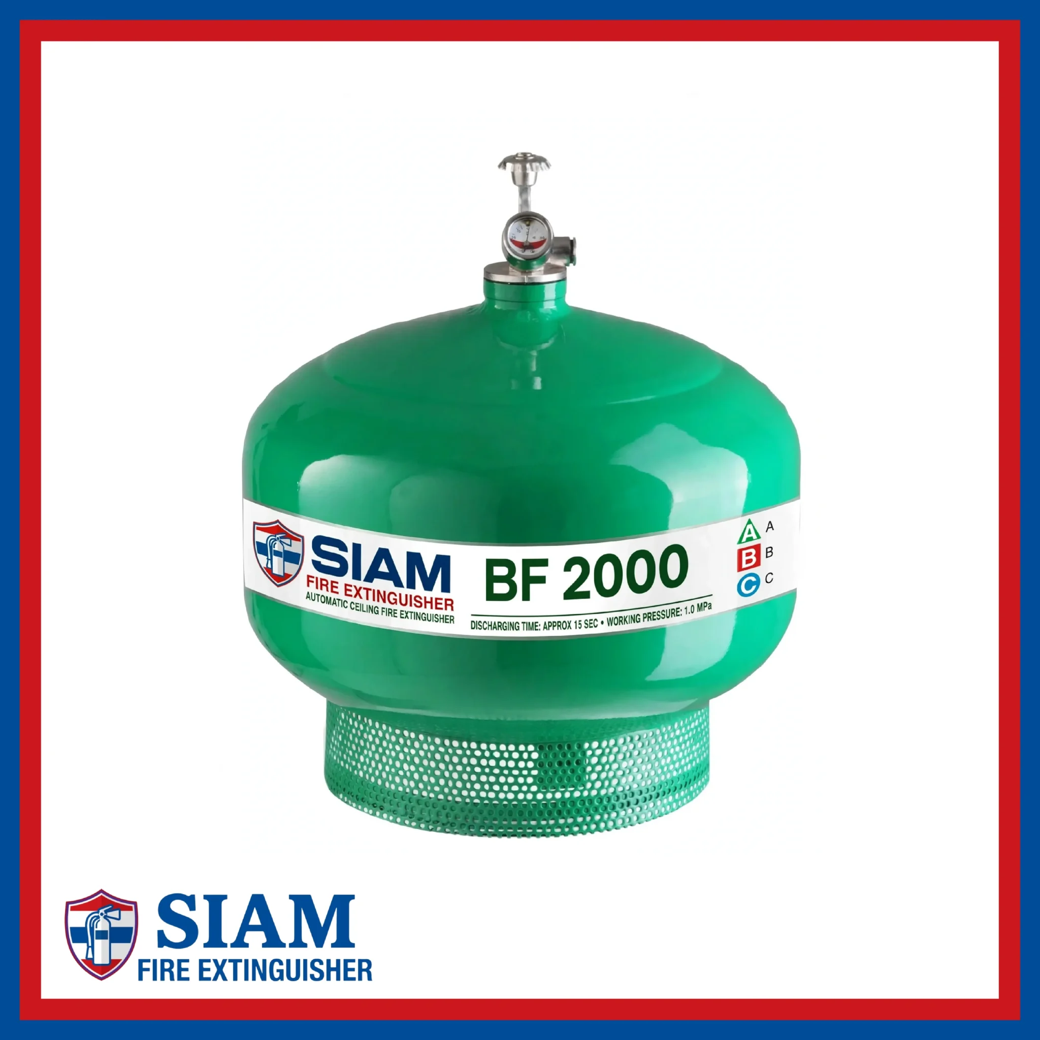 เครื่องดับเพลิงอัตโนมัติชนิดน้ำยาระเหย BF2000 (Automatic BF2000 Extinguisher)